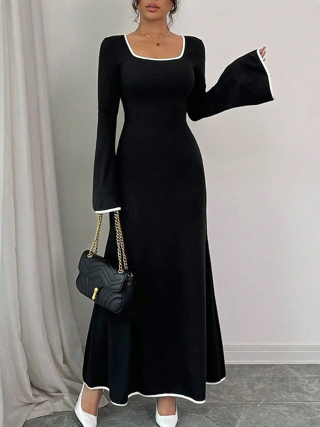 Women's Maxi Dress Sheath Dress Casual Daily Regular Fit