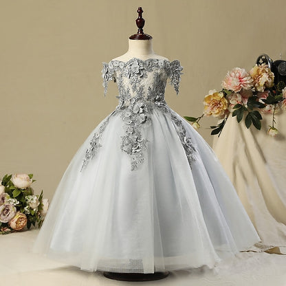 Princess Flower Girls' Dress Girl Party
