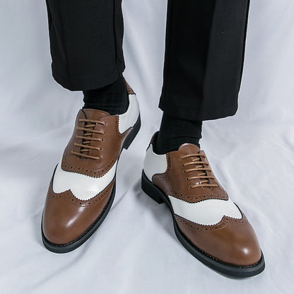 Wingtip White Brogue Men's and Two-Tone in Oxford Shoes