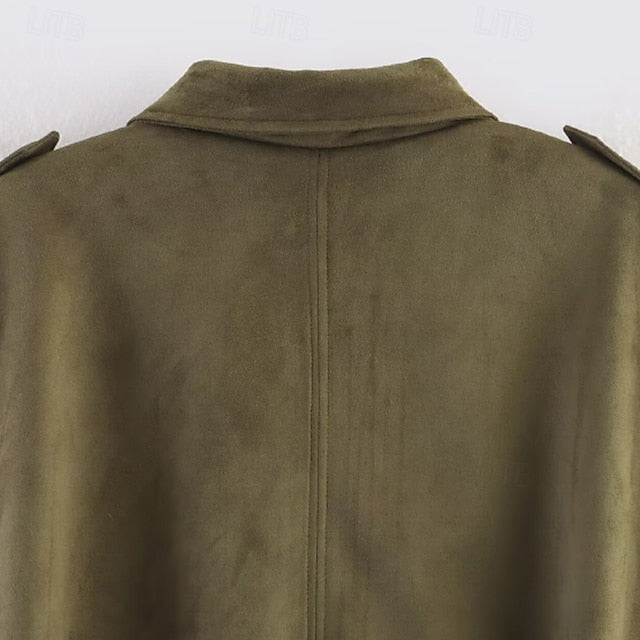 Warm Zipper Jacket Casual Comfortable Pocket Women's