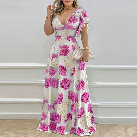 Women's Long Dress Maxi Dress Cocktail Dress Floral Dress