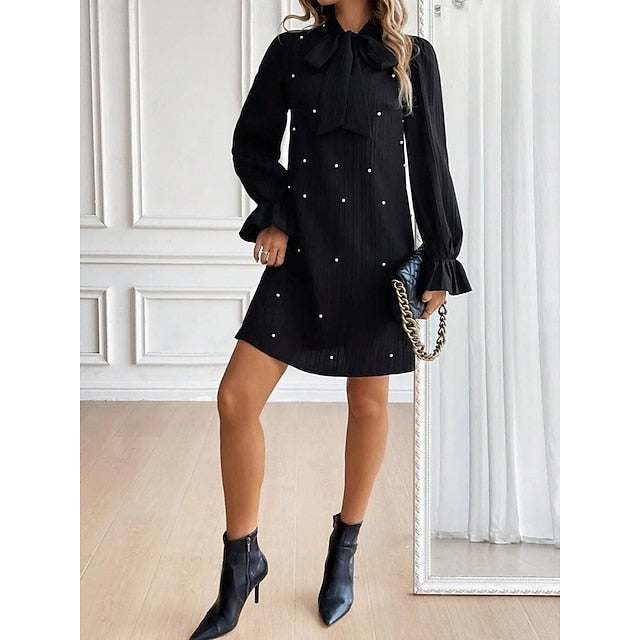 Women's Mini Dress Casual Dress Elegant Fashion Modern