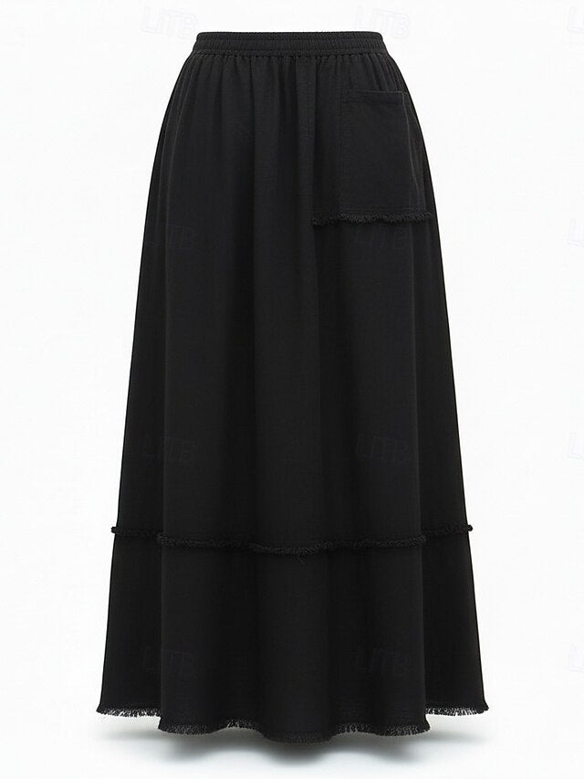 70% Linen Women's Linen Skirts Cotton Linen Skirts Casual