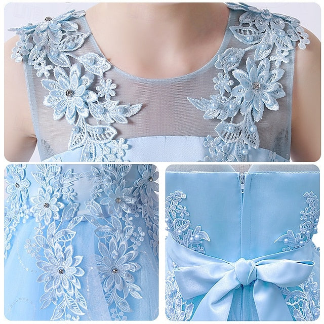 Dress Kid's Princess Flower Girl Girls'