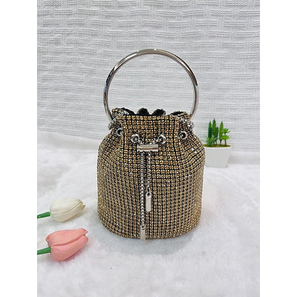 Women's PU Bag Chain Clutch Evening Wedding Leather Party