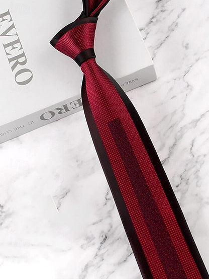 with Men's Classic Necktie Pattern Polyester