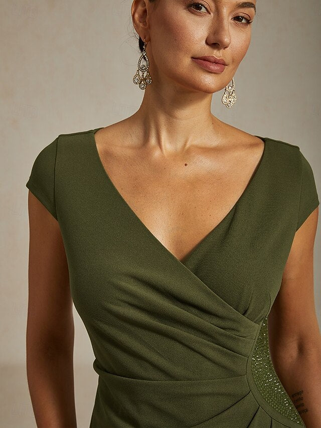 Women's Maxi Dress Sheath Dress Elegant Regular Fit Solid