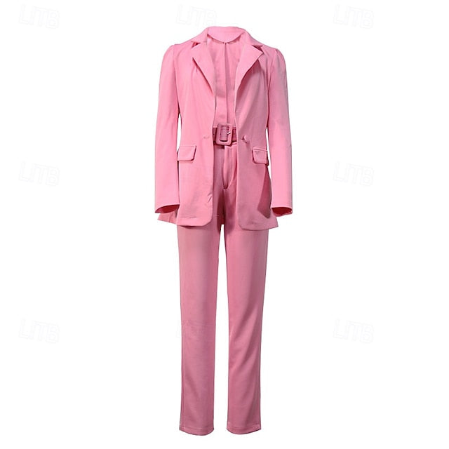 Women's Blazer Blazer Suits Dress Pants Tapered pants Pants