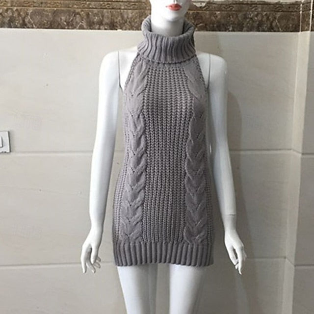 Women's Sweater Pullover Elegant Fashion Streetwear Solid