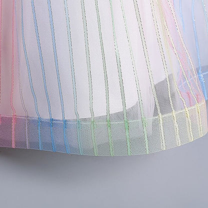 Flower Party Kids Dress Girl Sleeveless Girls' Floral