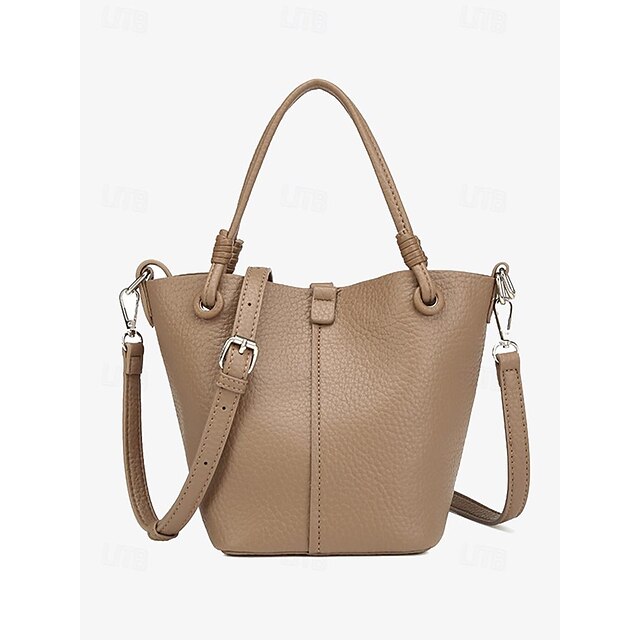 Women's Pouch Stylish Bag Bucket Matching with – Leather