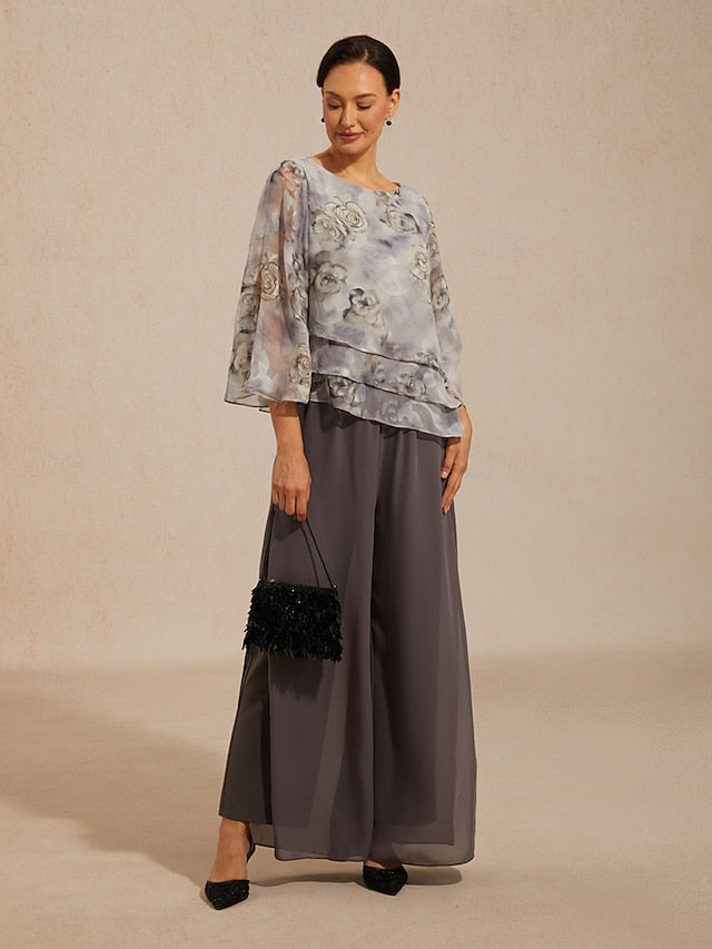 Women's Blouse Chiffon Tops Lace Tops Lace up Layered