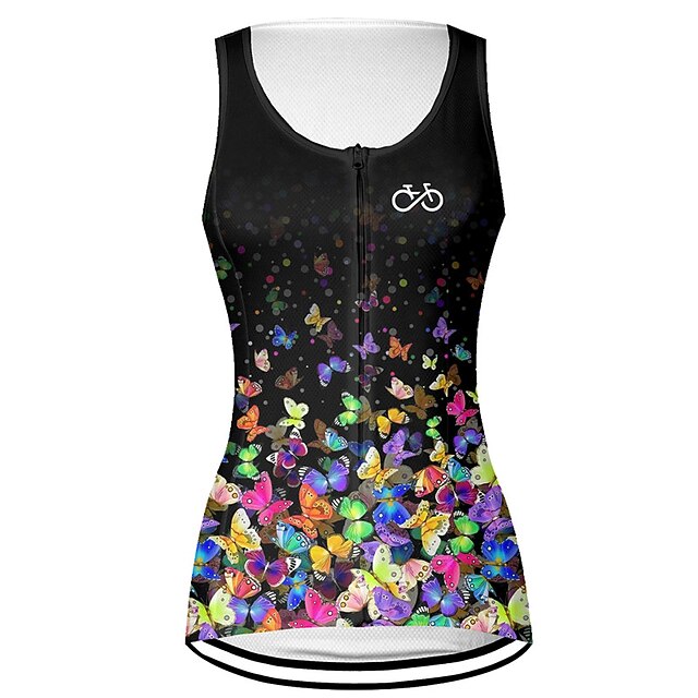Women's Cycling Vest Cycling Jersey Graphic Butterfly