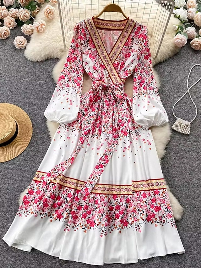 Women's Maxi Dress A Line Dress Casual Outdoor Going out