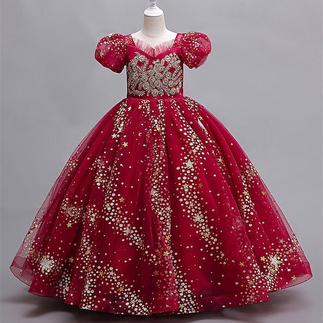 Flower Princess Dress Kid's Girls' Girl