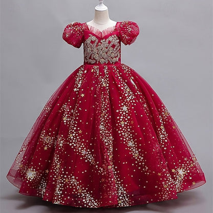 Flower Princess Dress Kid's Girls' Girl