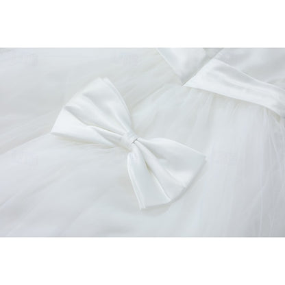 Sleeveless Kids Girl Girls' Dress Flower Wedding