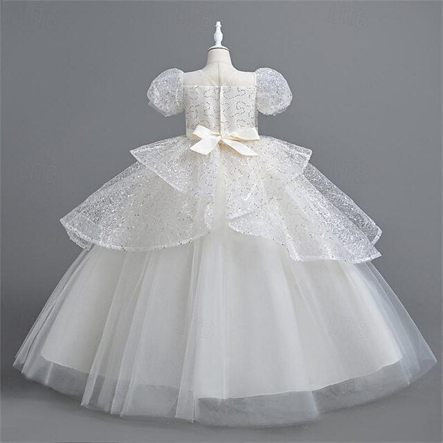 Girls' Girl Dress Wedding Performance Party Flower