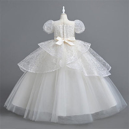 Girls' Girl Dress Wedding Performance Party Flower