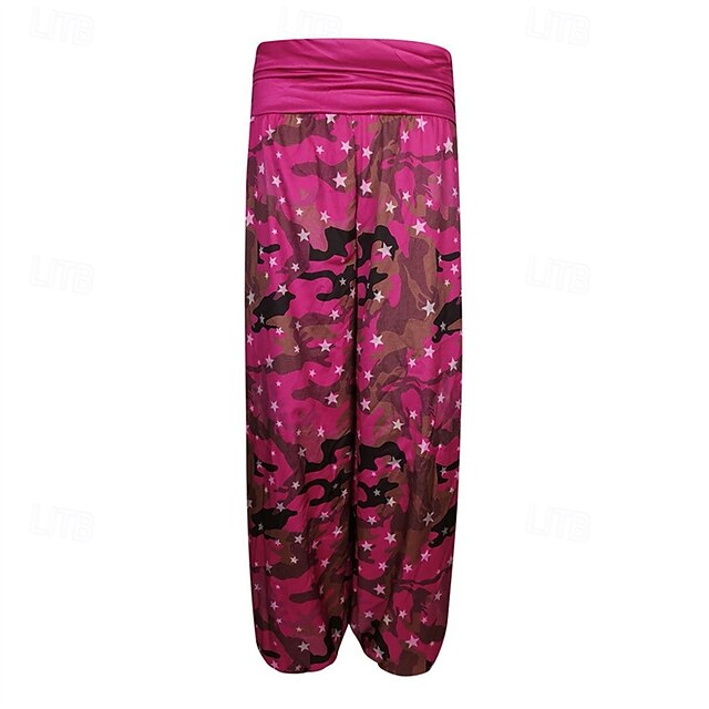 Women's Pants Trousers Palazzo Pants Fashion Boho Full