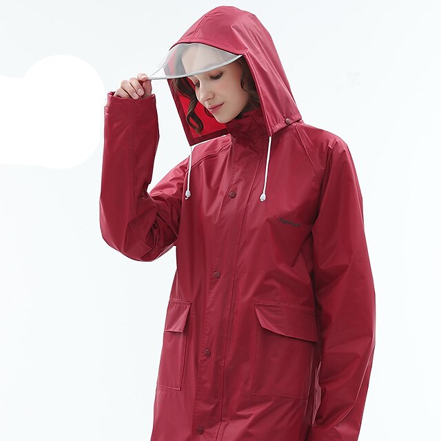 Women's Men's Rain Poncho Waterproof Rain Jacket