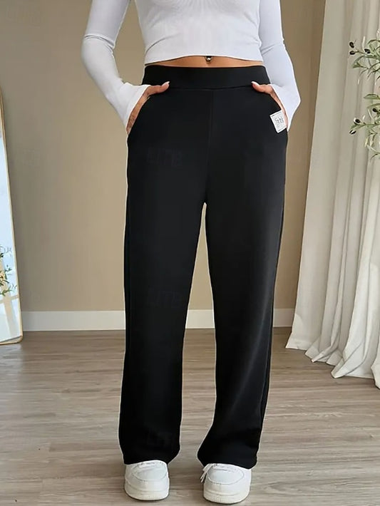 Women's Culottes Wide Leg Chinos Streetwear Casual Full