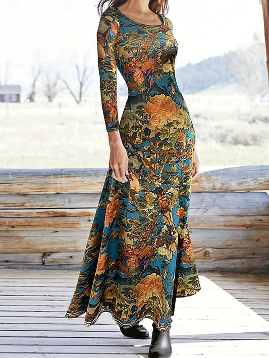 Women's Maxi Dress Sheath Dress A Line Dress Casual Boho