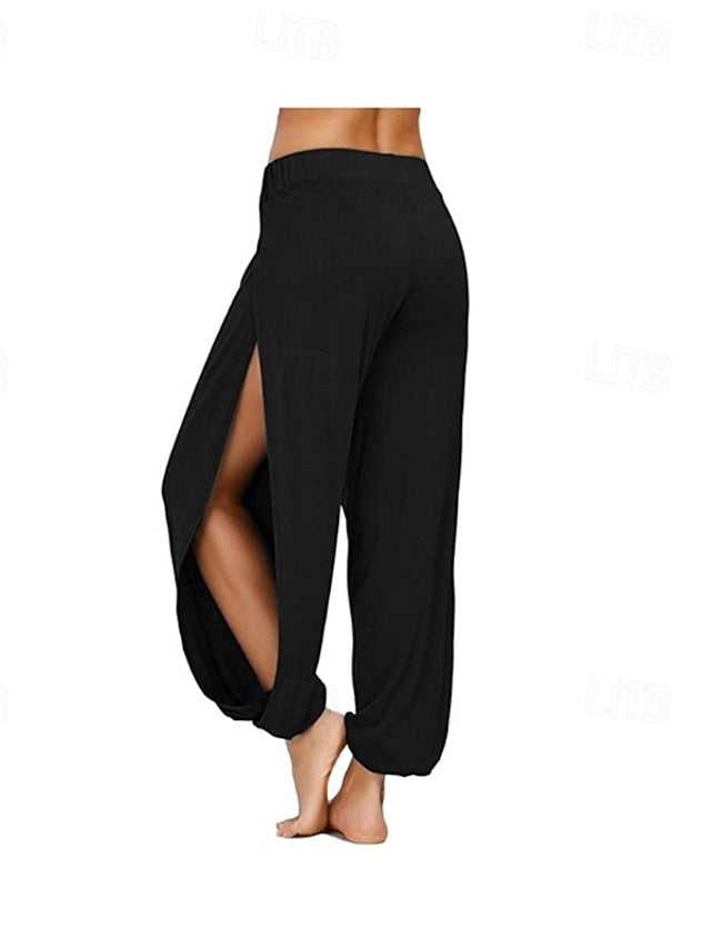 Women's Summer High-Slit Athletic Leisure Hippie Harem