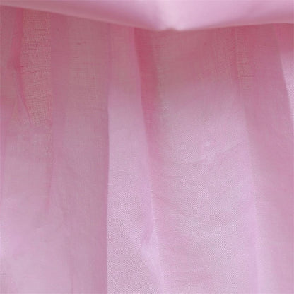 Blue Purple Blushing Dress Kids Lace Floral Girls' Party