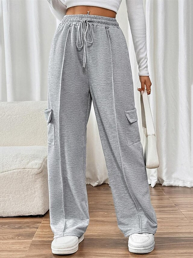 Women's Sweatpants Wide Leg Pants Trousers Fashion