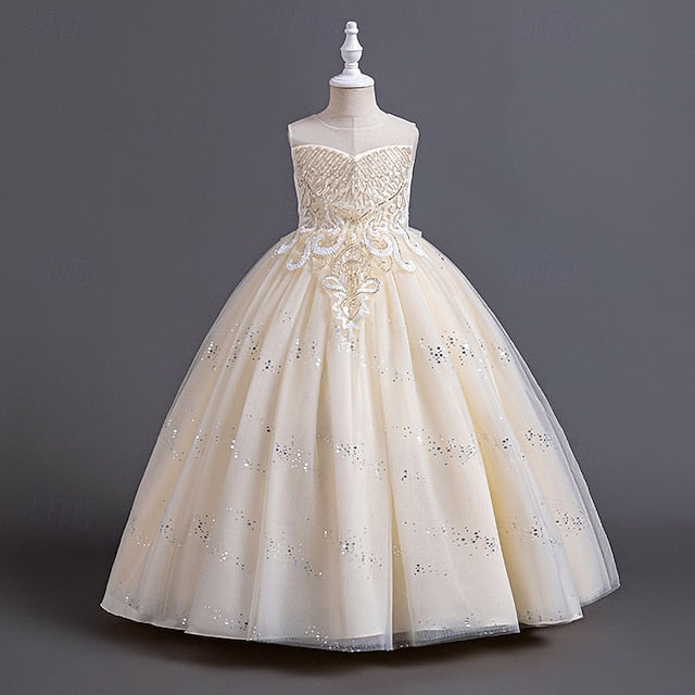 Princess Flower Dress Girls' Girl Kid's