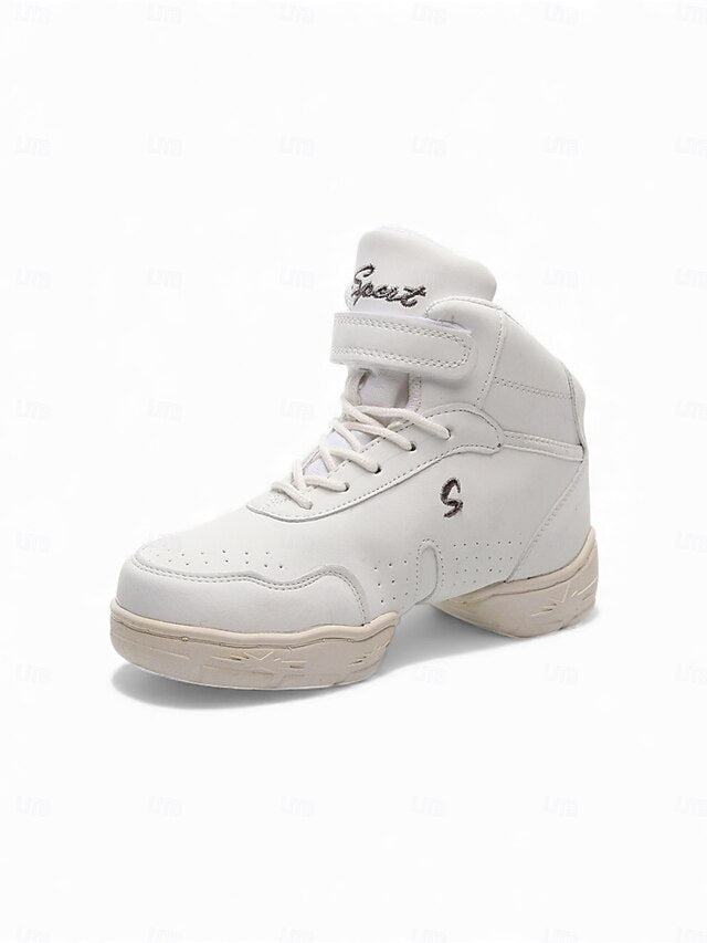 Women's Professional Dance Sneakers - Cushioned High-Top