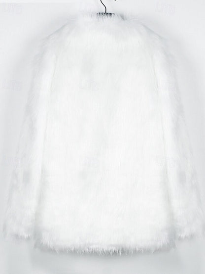 Coat Warm Comfortable Furs Women's Faux Fur