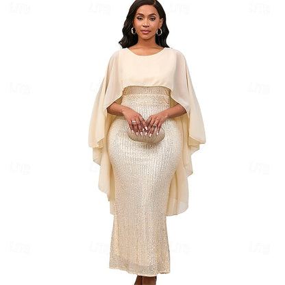 of the Length Mother Elegant Crew Floor Bride Neck Dress