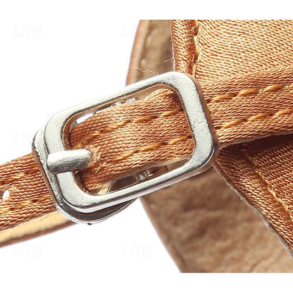 Shoes Satin Design Strappy Women's and Dance with Latin