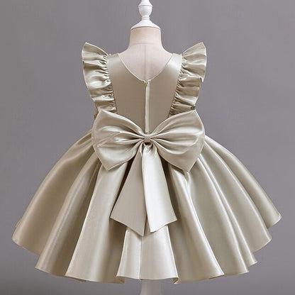 Toddler Dress Sleeveless Party Wedding Girls' Floral