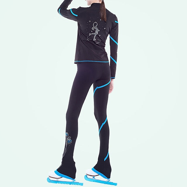 Figure Skating Jacket with Pants Women's Girls' Ice
