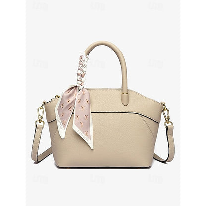 Daily Holiday Handbag Bag Women's Office PU Leather Bucket