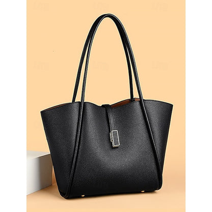 Green Women's Bag Faux Leather Tote