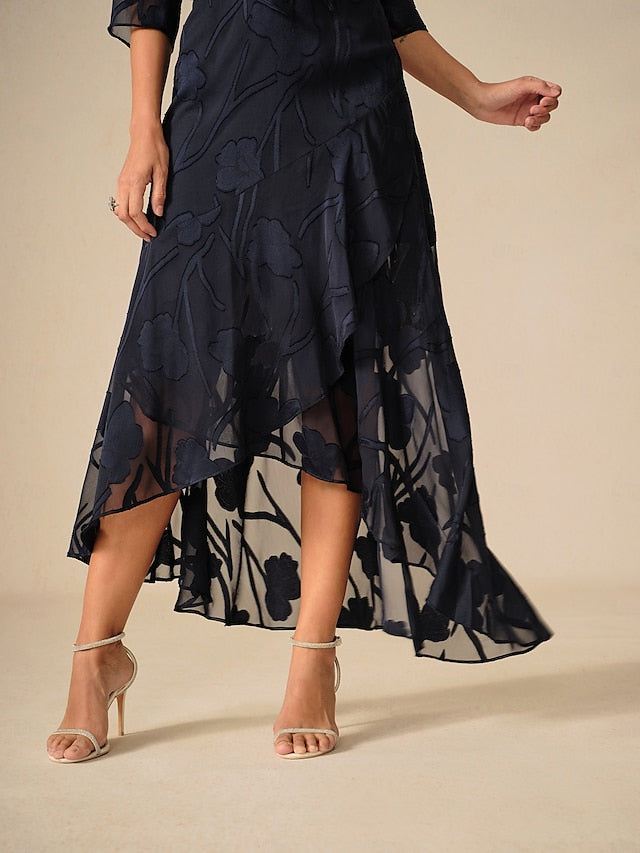 Women's Maxi Dress Ruffle Dress Elegant Wedding Wedding