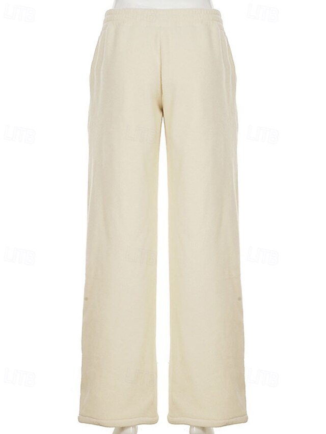 Women's Pants Trousers Elegant Fashion Casual Full Length