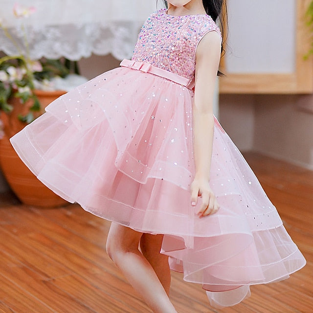 Dress Girls' Princess Flower Party Girl