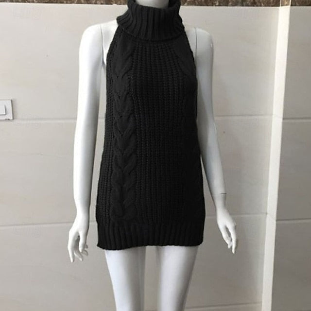 Women's Sweater Pullover Elegant Fashion Streetwear Solid