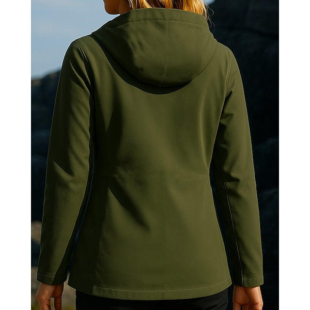 Women's Hiking Jacket Rain Coat Outdoor Waterproof