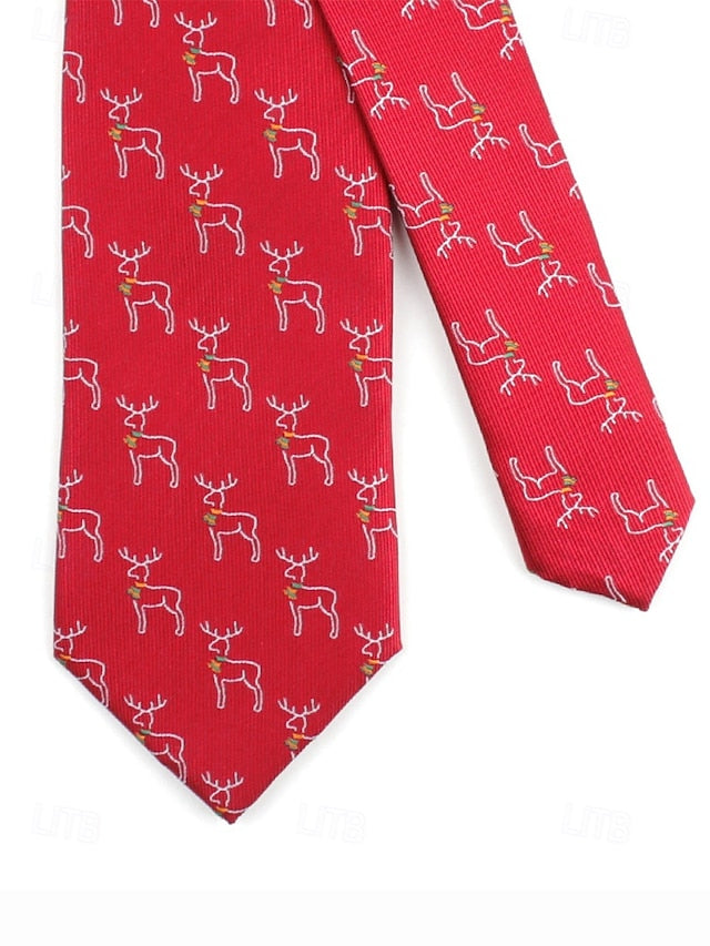 Necktie Santa Men's Christmas with