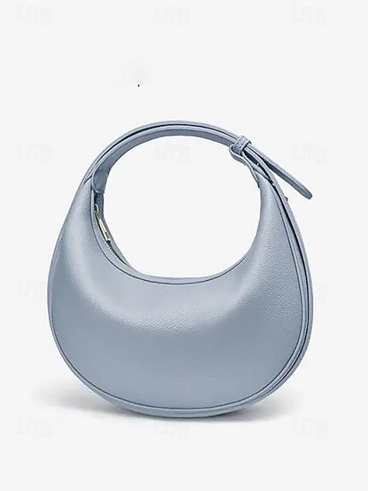Women's White - Bag Elegant Shoulder Crescent Stylish