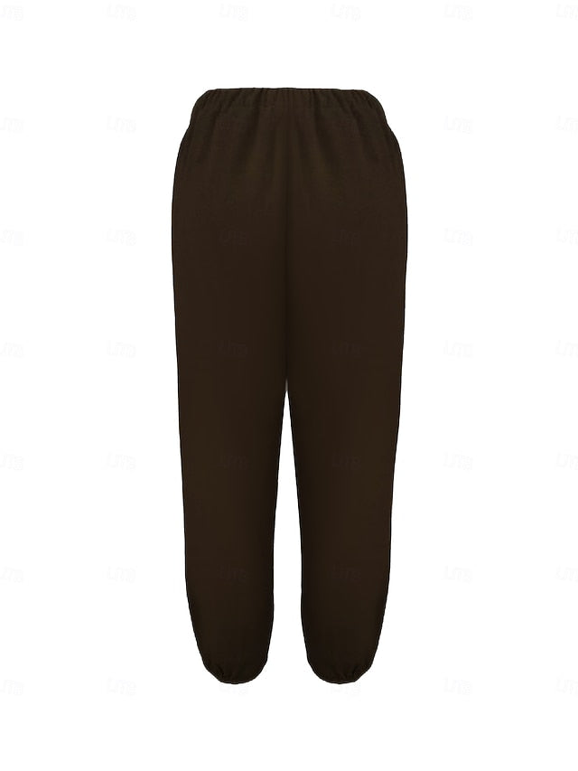 Women's Sweatpants Chinos Cropped Pants Fashion Streetwear