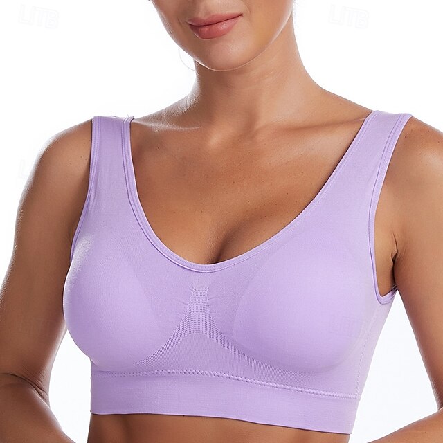 Women's Yoga Bra Pilates Bra Sports Bra Bra Top Push Up