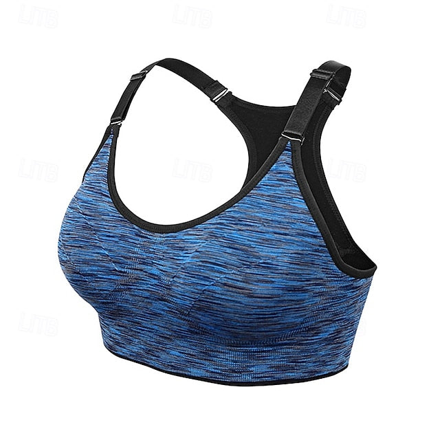 Women's Padded Bra Padded Tank Top Sports Bra Crew Neck
