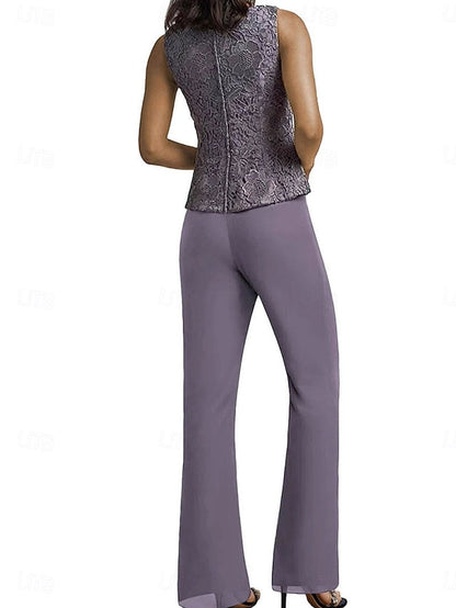 the Simple Wedding Elegant Bride of Mother Guest Dress Pantsuit